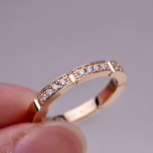 Lab Diamond Full Pavé Band – Elegant & Customizable